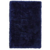 Montana Dark Navy Luxury Shaggy Rug - Pendle Village Furniture